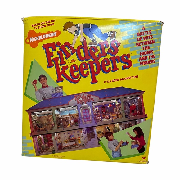 Nickelodeon Toys Vintage 988 Finders Keepers Nickelodeon Tv Game